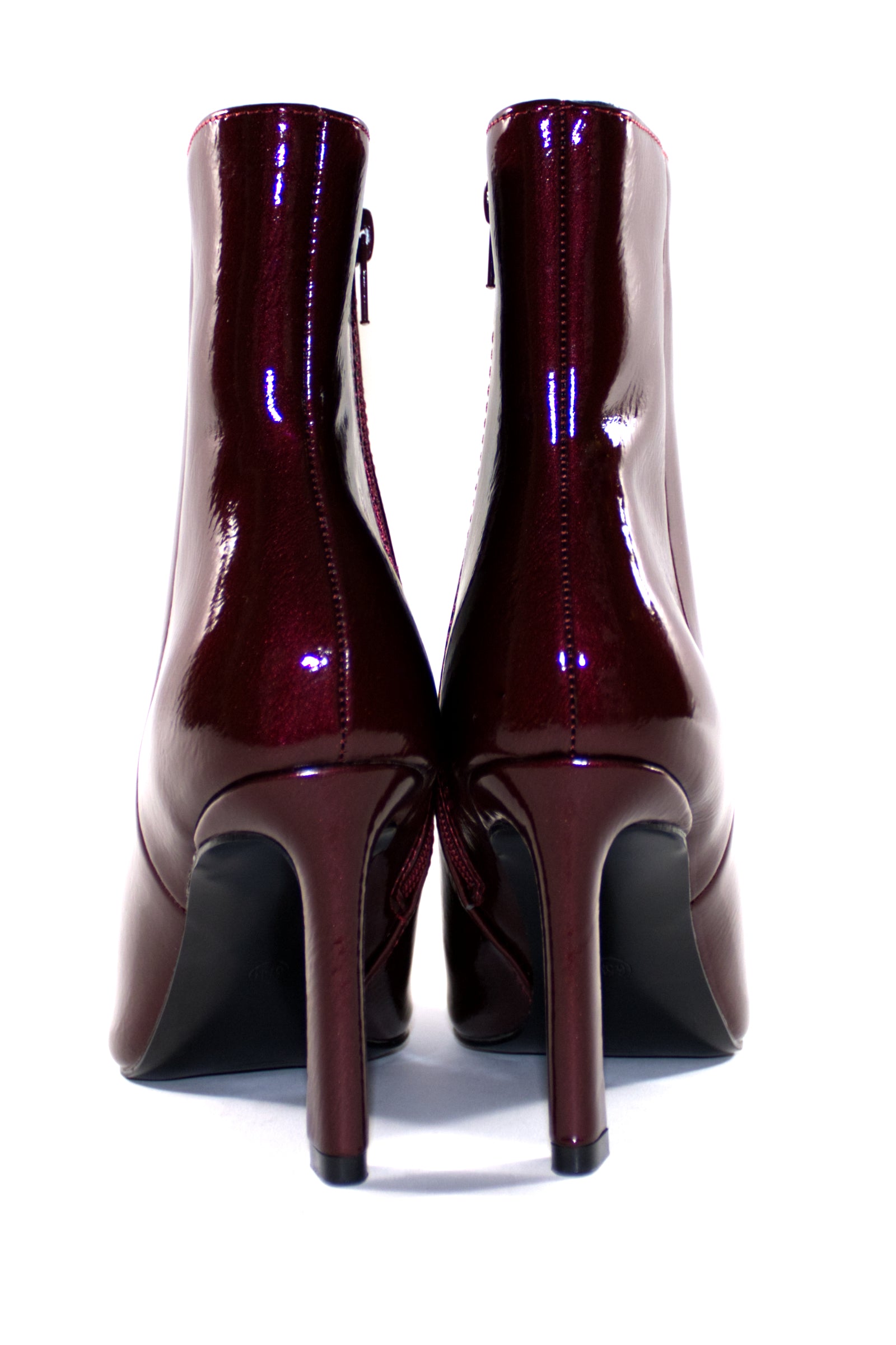 SCORPIO ANKLE BOOTS - BURGUNDY