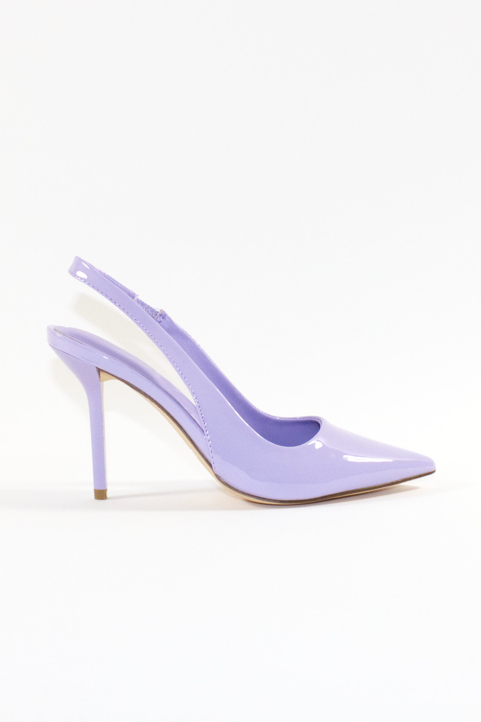 SOFI SLINGBACK PUMP HEELS - LAVENDER LILAC