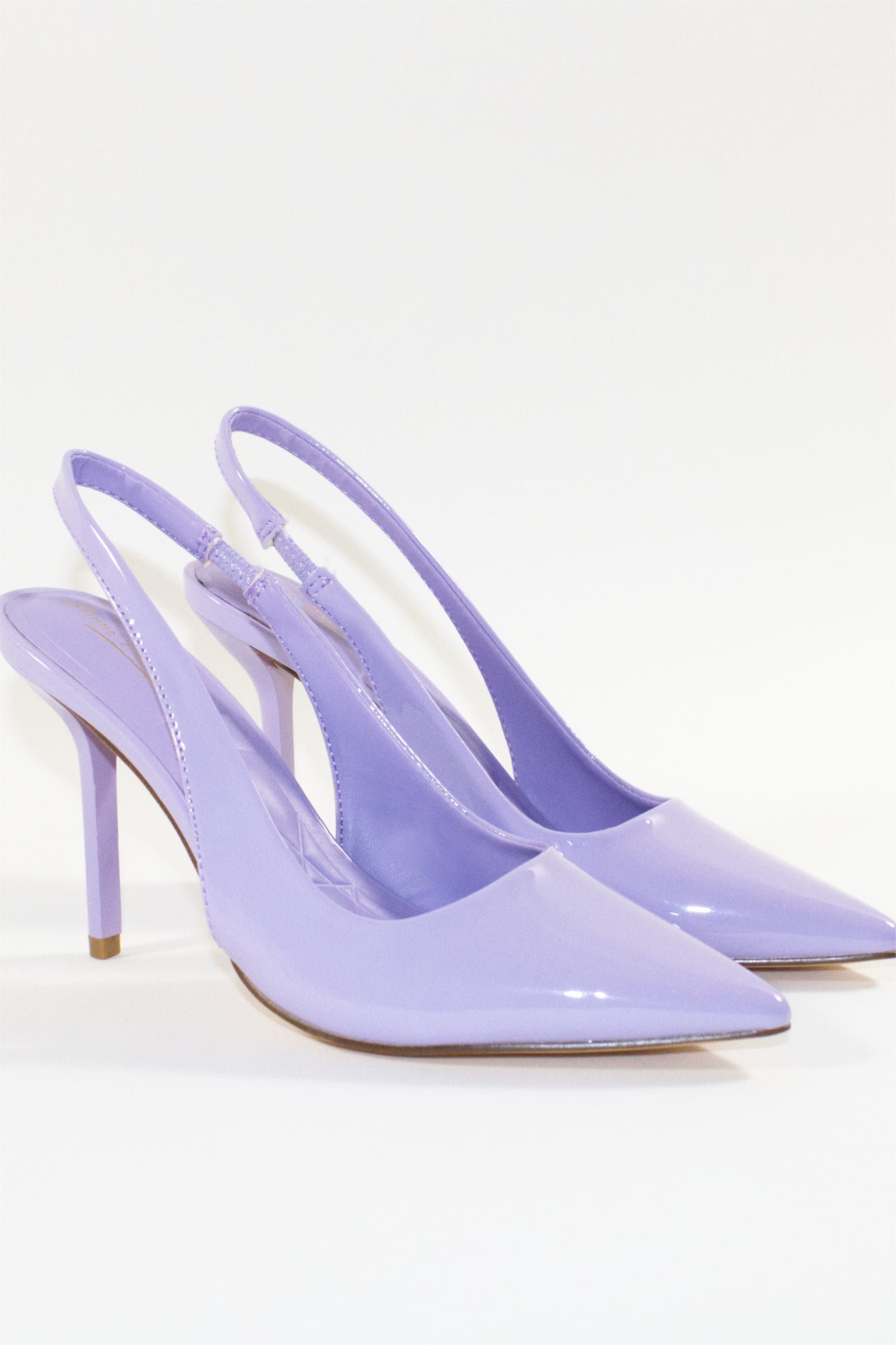 SOFI SLINGBACK PUMP HEELS - LAVENDER LILAC