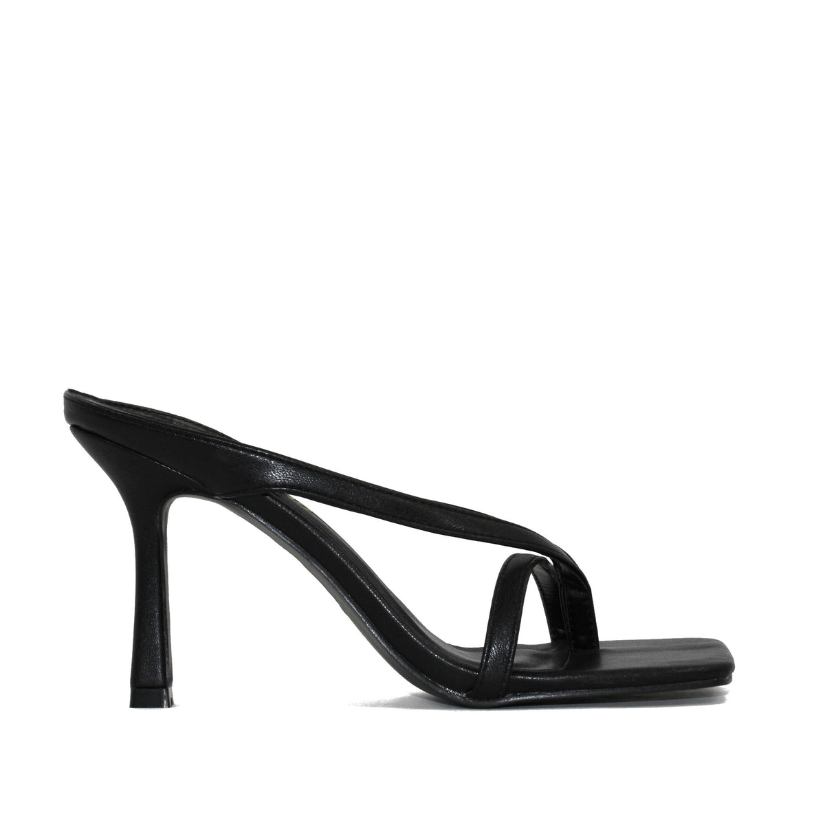 ZARA MULE HEELS - BLACK